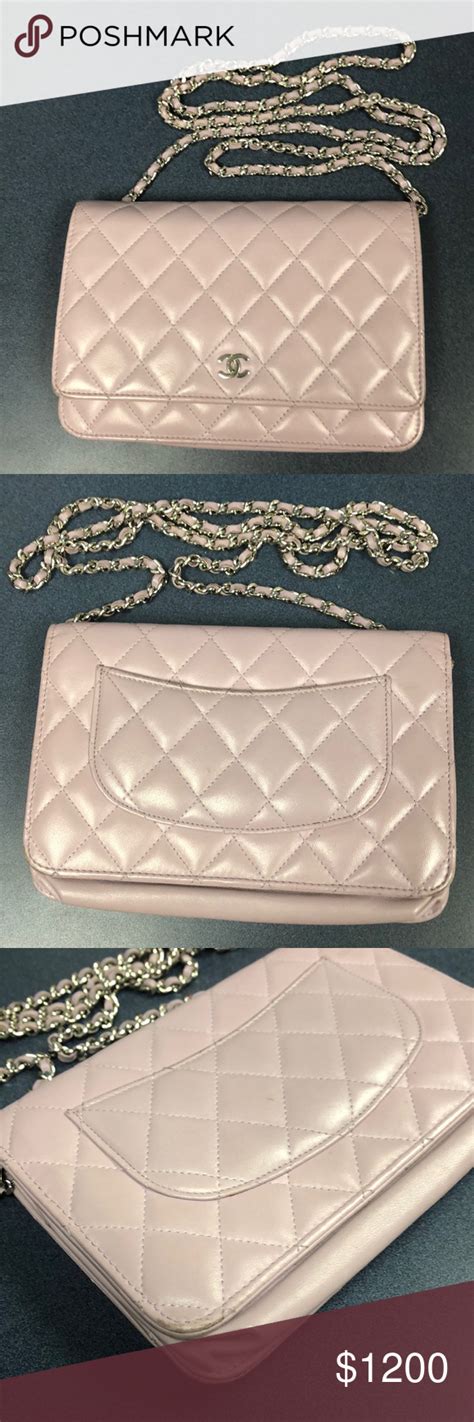 chanel lavender wallet